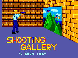 Shooting Gallery Title Screen